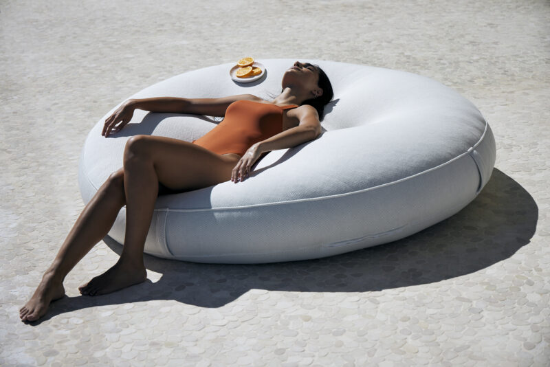 María pouf for outdoor confortable Whittier three people