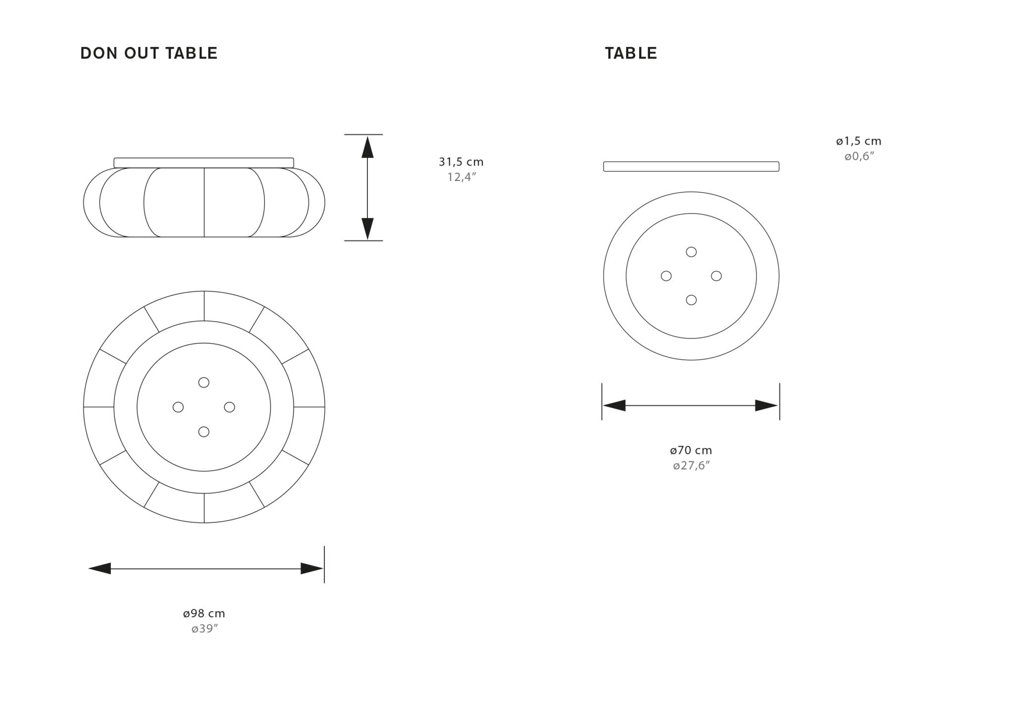 Don Out Table ogofurniture
