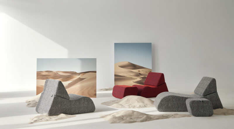 A dune flows, changes, is made and unmade in a continuous evolution resulting from the play of wind and sand that gives rise to those dreamlike landscapes that populate many Canarian landscapes. Because like the dunes, our Duna SunLounger also changes.